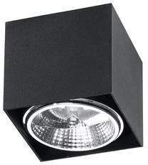 Valgusti lagi Sollux Blake SL.0700, GU10, 1 x 40 W, must v. / must v.