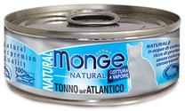 Mitrā kaķu barība Monge Natural Atlantic Tuna, zivs, 0.08 kg