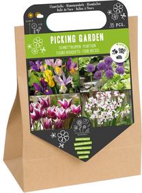 Svogūninės gėlės gėlių mišinys PICKING GARDEN, 35 vnt.
