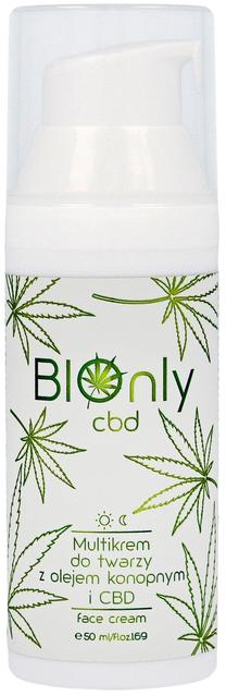 Veido kremas BIOnly CBD, 50 ml
