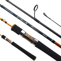 Spiningas Akara CHUB TIME UL, 198 cm, 135 g, juoda sp./oranžinė sp.