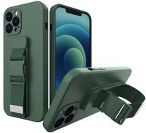 Telefona vāciņš Hurtel Rope Case, zaļa krās., Apple