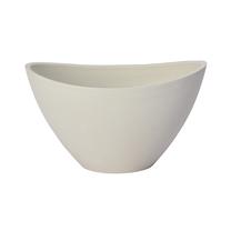 Gėlių vazonas Domoletti 09YB35, spw, 35 cm, Ø 24 cm, balta sp.
