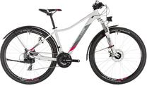 Velosipēds kalnu Cube Access WS Allroad, 27.5 ", 16" rāmis, balta krās./rozā krās.