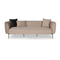 Sofa Hanah Home Macaroon 291NDS1503, kreminė sp., 82 x 248 cm x 70 cm