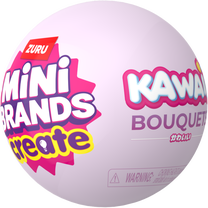 Siurprizų rinkinys Zuru Mini Brands Kawaii Bouquet, (spalva/dizainas parenkami atsitiktine tvarka)