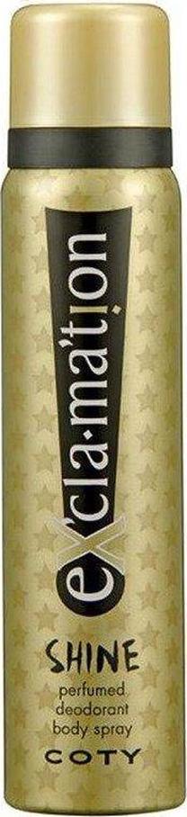 Dezodorants sievietēm Exclamation Shine, 150 ml
