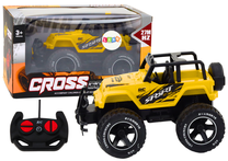 Rc visureigis Lean Toys Cross Country, 1:18, geltona sp.