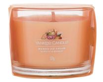 Žvakė, aromatinė Yankee Candle Mango Ice Cream, 7 - 10 h, 37 g, oranžinė sp.