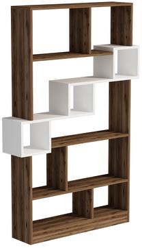 Pastatoma lentyna Kalune Design Tuna 550ARN1677, balta sp., 160 cm x 90 cm x 22 cm