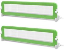 Gultas aizsargbarjera VLX Toddler Safety, zaļa krās., 150 cm x 42 cm