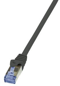 Laidas Logilink Cat.6A from Cat.7 600 MHz S/FTP PIMF PrimeLine RJ-45 8P8C, RJ-45 8P8C, 30 m, juoda sp.