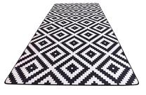 Kiliminis takas Conceptum Hypnose Black White 286CHL3913, balta sp./juoda sp., 300 cm x 80 cm