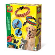 Kūrybos rinkinys SES Creative Paracord Pet Collars, įvairių spalvų