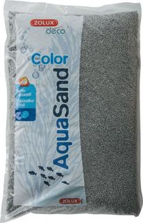 Grunts Zolux AquaSand Color 346102, 1 kg, pelēka krās.