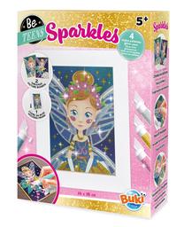 Dekoravimo rinkinys Buki France Sparkles Fairies, įvairių spalvų