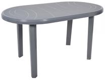 Lauko stalas Oler Jantar, pilka sp., 135 cm x 80 cm x 70 cm