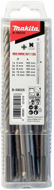 Grąžtas Makita B-59025, betonui, sds plus (te-c), 6 mm x 16 cm