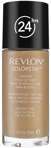 Skystas makiažo pagrindas Revlon Colorstay, 350 rich tan, 30 ml