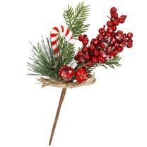 Dekorācija Springos, brūna krās./zaļa krās., 24 cm