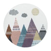 Ковер комнатные Ayyildiz Lucky Hills, многоцветный, 120 см x 120 см