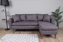 Kampinė sofa Hanah Home Sofia Köşe 867UNQ1436, antracito sp., dešininė, 145 x 215 cm x 91 cm