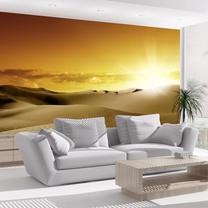 Fototapete Artgeist March of camels, 140 cm x 200 cm