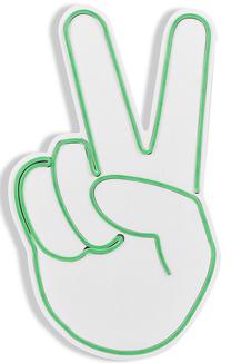 Dekoracija Wallity Victory Sign, 44 cm, žalia sp.