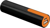 Lādētājs-akumulators (Power bank) Platinet, 2000 mAh, melna krās./oranža krās.