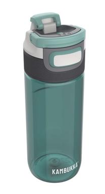 Ūdens pudele Kambukka Elton Misty Grey, zaļa krās./pelēka krās., tritāns, 0.5 l