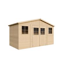 Sodo namelis Timbela M332, 220 cm x 418 cm x 246 cm, rusva sp.