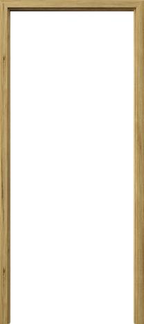 Durvju aploda Porta S E, 203.8 cm x 84.6 cm x 23 cm, labais, katānijas ozols krās.