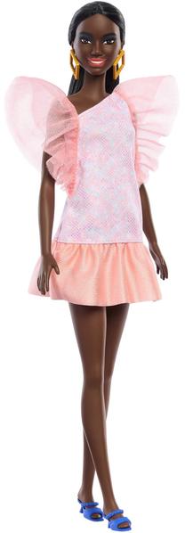 Кукла Mattel Barbie Fashionistas HRH14, 29 см, розовый цв.
