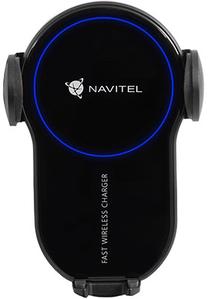 Automobilinis belaidis įkroviklis Navitel, Wireless, juoda sp.