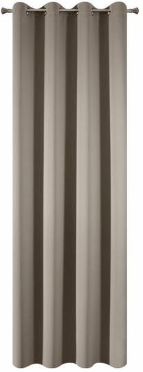 Naktinė užuolaida ZKBG-07, tamsiai smėlinė sp., 135 cm x 250 cm