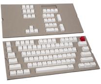 Klaviatūros dangtelis Glorious PC Gaming Race Doubleshot, balta