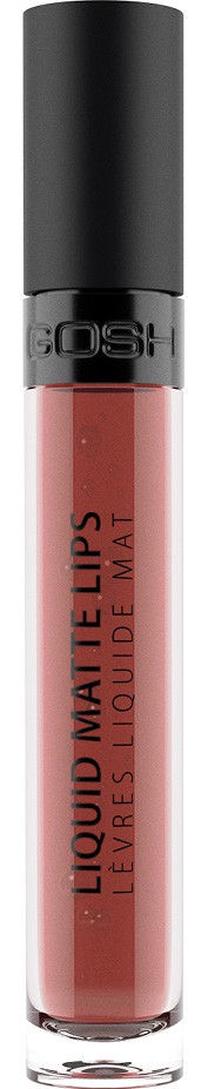 Lūpu krāsa Gosh Liquid Matte Lips, 4 ml, 07 nougat crisp