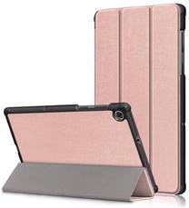 Planšetdatora vāciņš TakeMe Smart Slim for Lenovo Tab M10, rozā krās., 10.1"