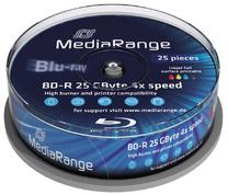 Ierakstāms kompaktdisks MediaRange Blue Ray, 25 GB, 25gab.
