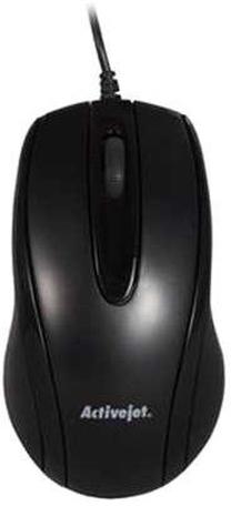 Kompiuterio pelė ActiveJet AMY-083, juoda