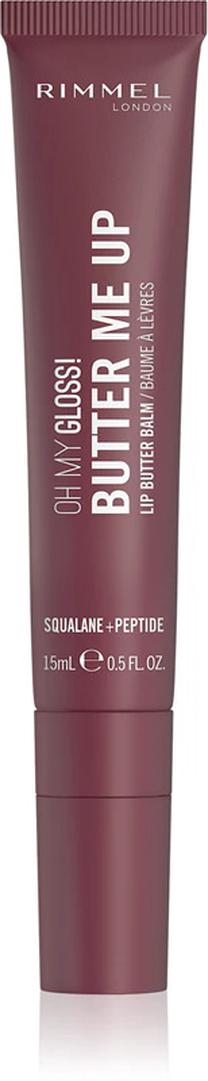 Lūpų blizgis Rimmel Oh My Gloss! Butter Me Up, 15 ml, mellow mocha, 003
