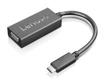 Vads Lenovo USB-C to VGA GX90M44574 VGA, USB-C, melna krās.