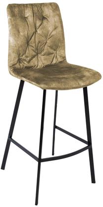 Baro kėdė Home4you Afton 10423, matinė, ruda sp., 44 cm x 53 cm x 122 cm