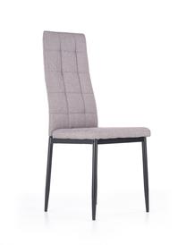 Valgomojo kėdė K292, matinė, juoda sp./pilka sp., 65 cm x 45 cm x 98 cm