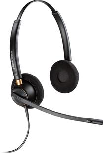 Laidinės ausinės Plantronics EncorePro HW520 Binaural, juoda sp.
