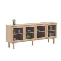 Komoda Home4you Hansen, ąžuolo sp., 75 cm x 40 cm x 160 cm