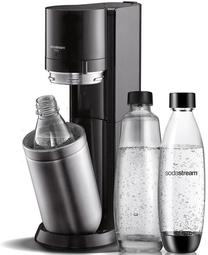 Gazuotų gėrimų gaminimo aparatas SodaStream Duo Black, juoda sp./nerūdijančiojo plieno sp.