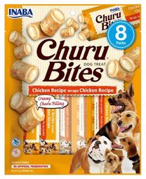 Gardums suņiem Inaba Foods Churu Bites, vistas gaļa, 0.096 kg, 8 gab.
