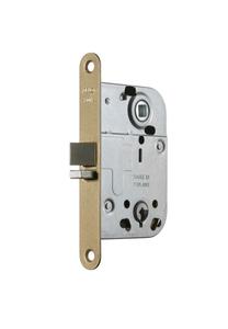 Süvistatav ukselukk Abloy, kaetud messingiga
