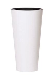 Gėlių vazonas Prosperplast Dtus200, plastikinis, Ø 20 cm, balta sp.